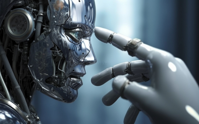 机器人AI (图片来源:AI合成) 机器人AI